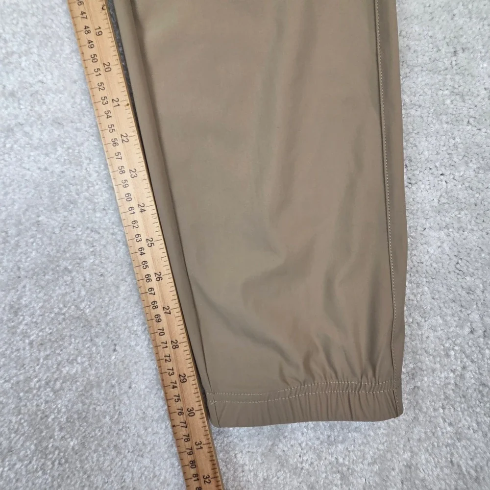 UNRL In-Flex Jogger III Mens L Tall Khaki Performance Pants Active Stretch